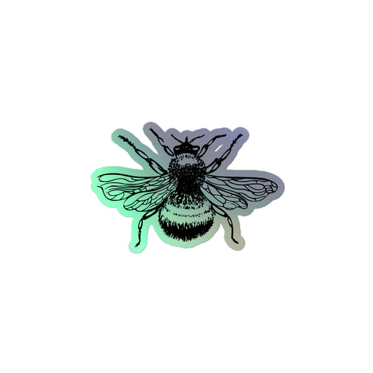 Holographic Bee Stickers